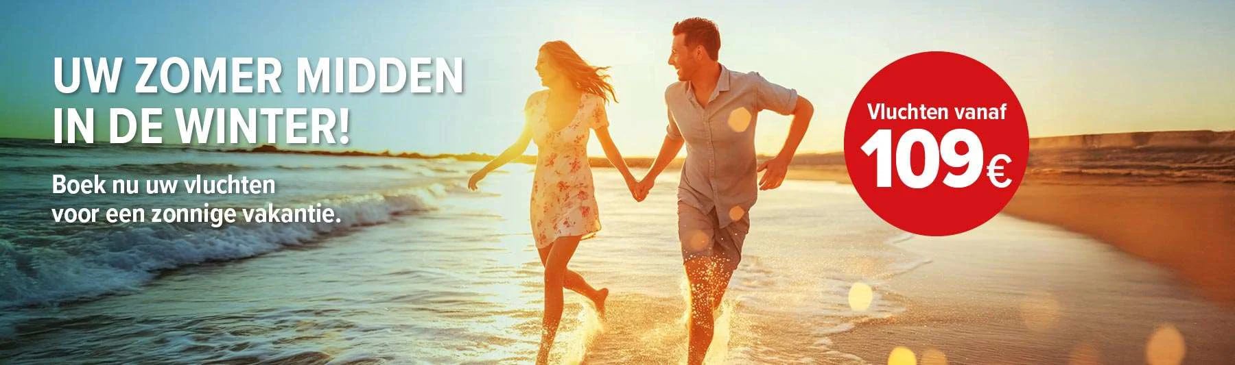 Zonvakantie in hartje winter!