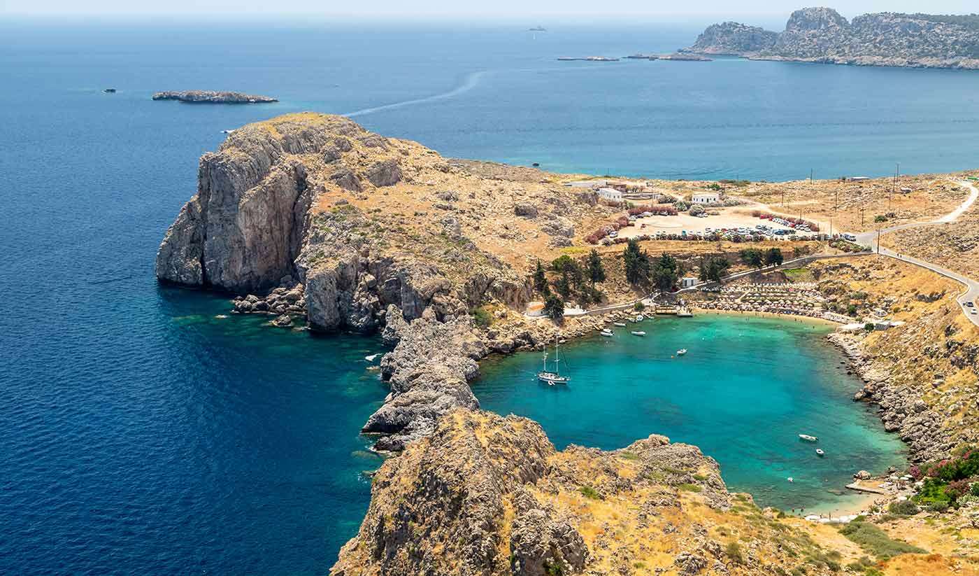 Остров rodos Греция