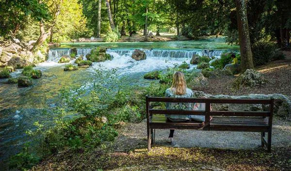 Munchen Natuur Monopteros, Englisch Garten