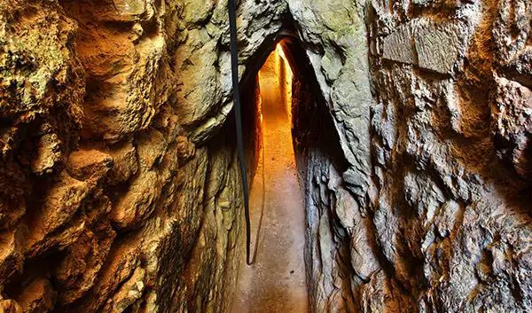 Samos Stadsleven Tunnel van Eupalinos