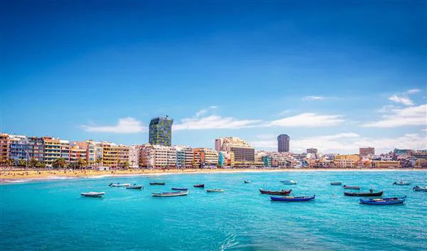 Las Palmas Plaj Las Canteras