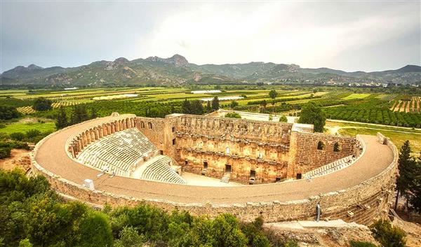 Antalya Kültür Aspendos Antik Tiyatrosu