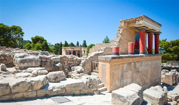 Girit Kültür Knossos Sarayı