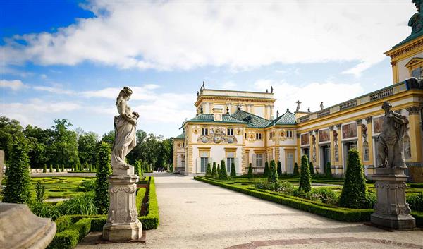 Warszawa  Kultura Pałac w Wilanowie