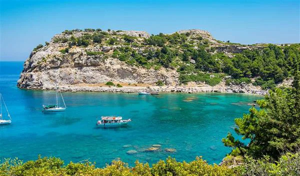 Rodos Stranden Baai van Anthony Quinn