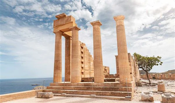 Rodos Cultuur Akropolis van Lindos