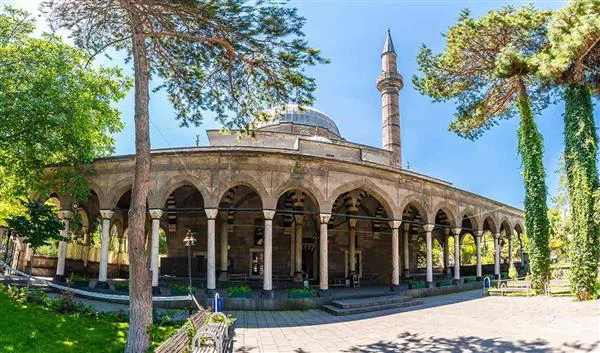 Kayseri Cultuur Kurşunlu-moskee met loden dak