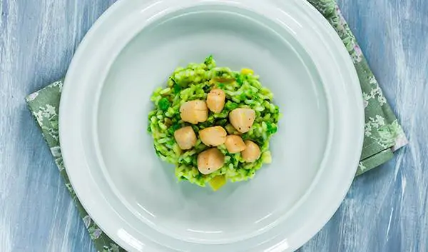 Mytilini Cuisine Scallop Pilaf